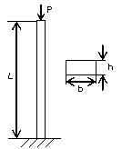 Buckling Analysis of a Compressed Straight Beam