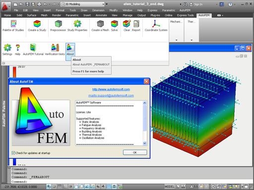 AutoFEM Analysis Lite - free finite element analysis software